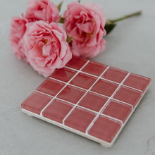 Load image into Gallery viewer, Glass Rose Coaster
